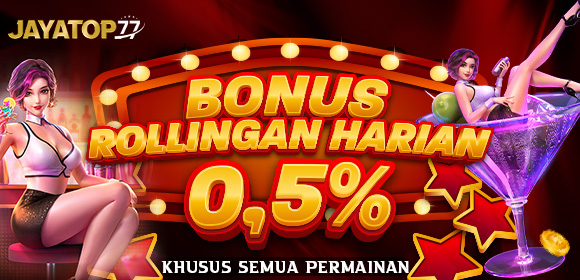 Bonus Rollingan 0.5% Harian